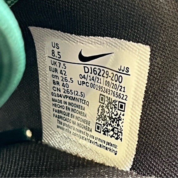 Nike Offline 2.0 Velvet Brown Noble Green DJ6229-200 sz 8.5 Men's Sandal Slides - Picture 8 of 10